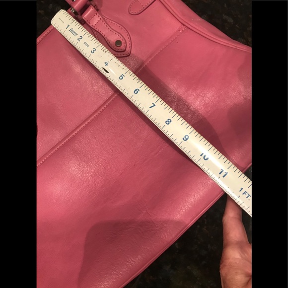 SOLD - Jack Georges Bright Pink Shoulder Bag - GUC - Picture 15 of 16